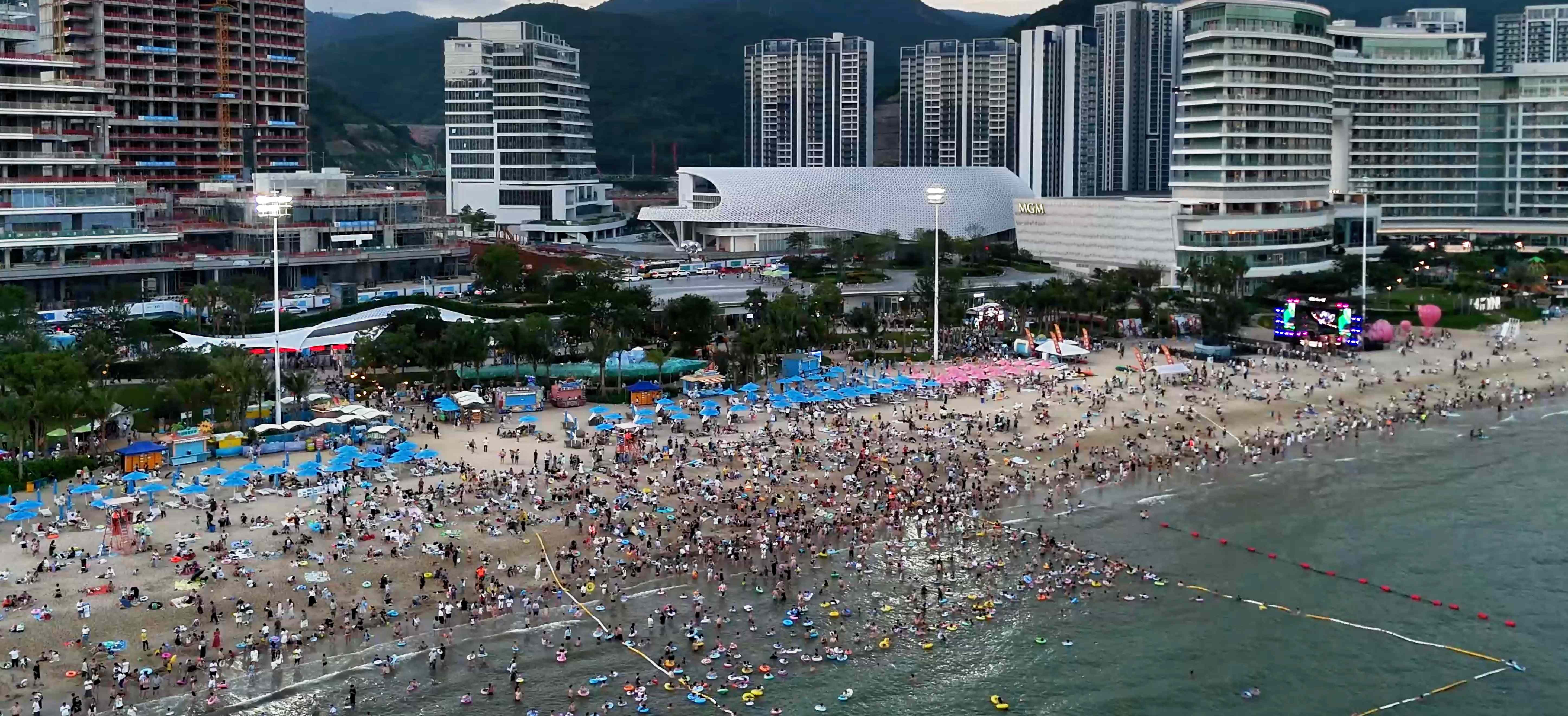 小梅沙海滨浴场监测